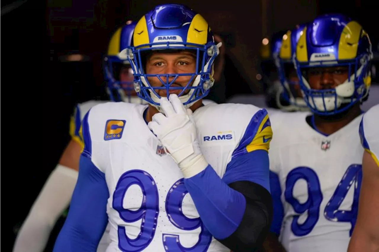 Aaron Donald anunció su retiro tras una sobresaliente década con Los Angeles Rams