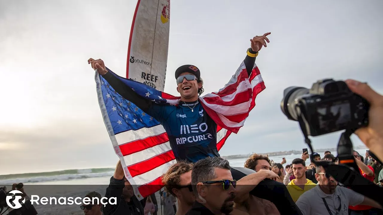 Griffin Colapinto vence prova de elite da Liga Mundial de Surf em Portugal