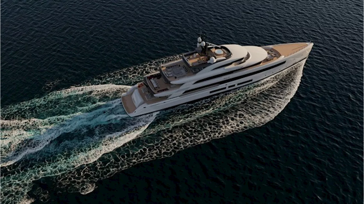 This New 220-Foot Custom Superyacht Is Topped With an Epic Jacuzzi