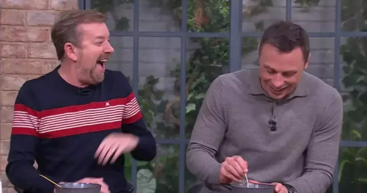 Ireland AM’s Alan Hughes left speechless after Tommy Bowe’s saucy innuendo