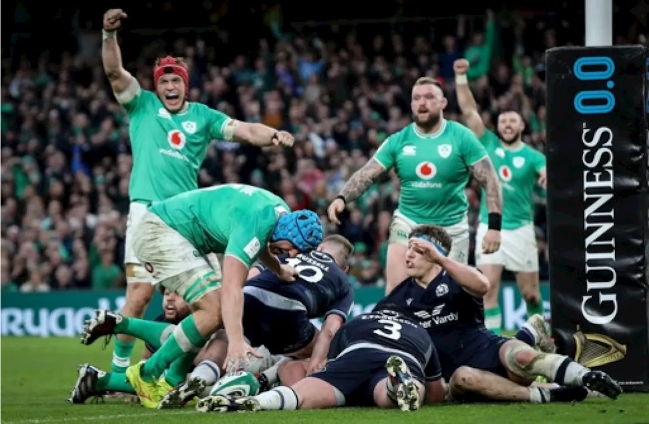 L'Irlande conserve son titre après sa victoire sur l'Ecosse 17 à 13