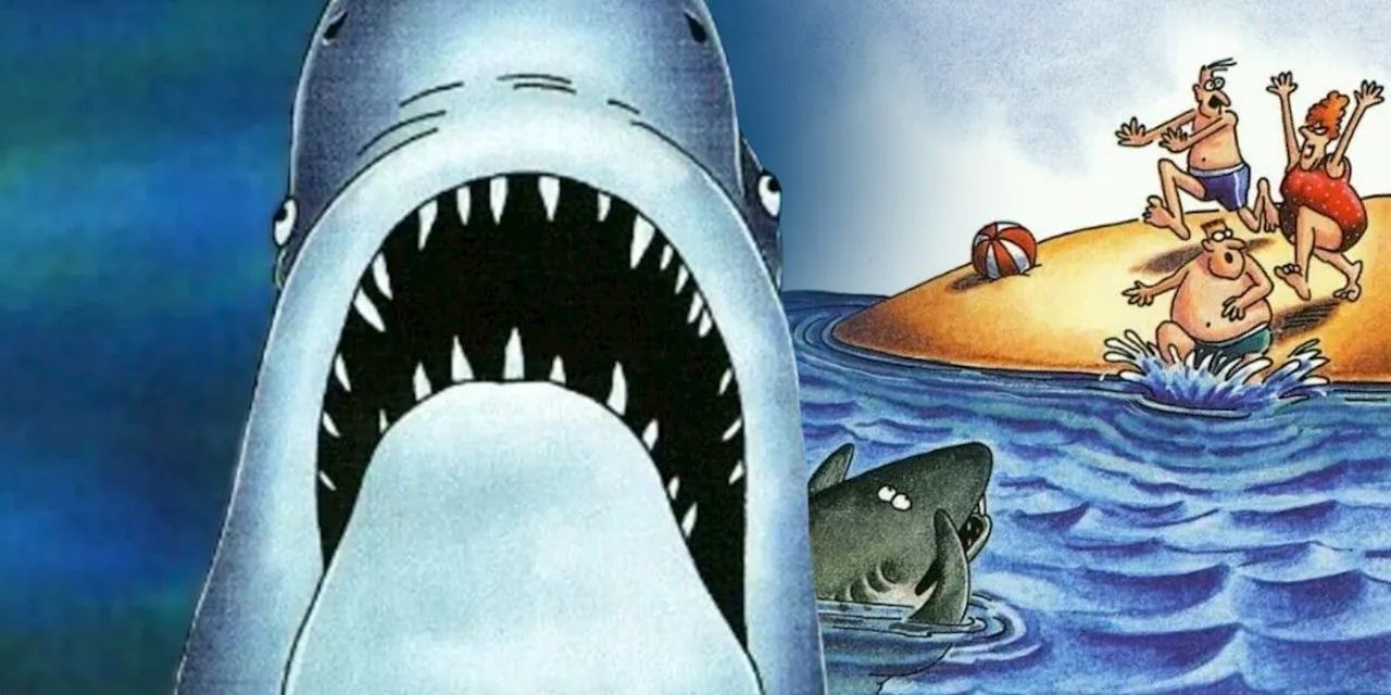 15 Of Gary Larson’s Funniest Far Side Strips About Sharks