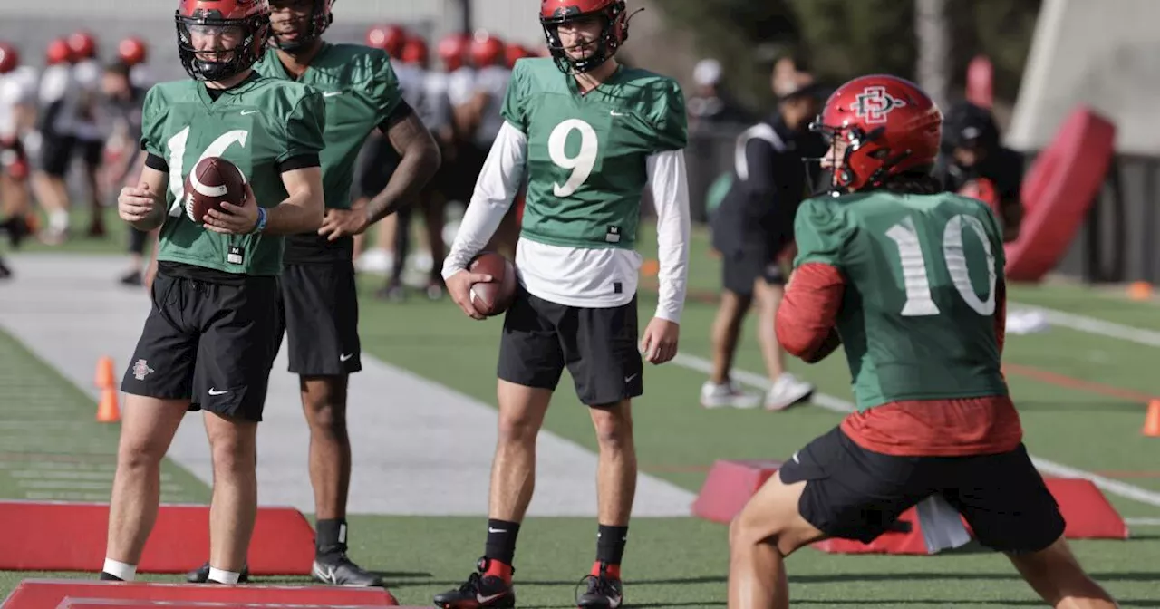 Ball security, leadership key as Aztecs look to identify starting quarterback