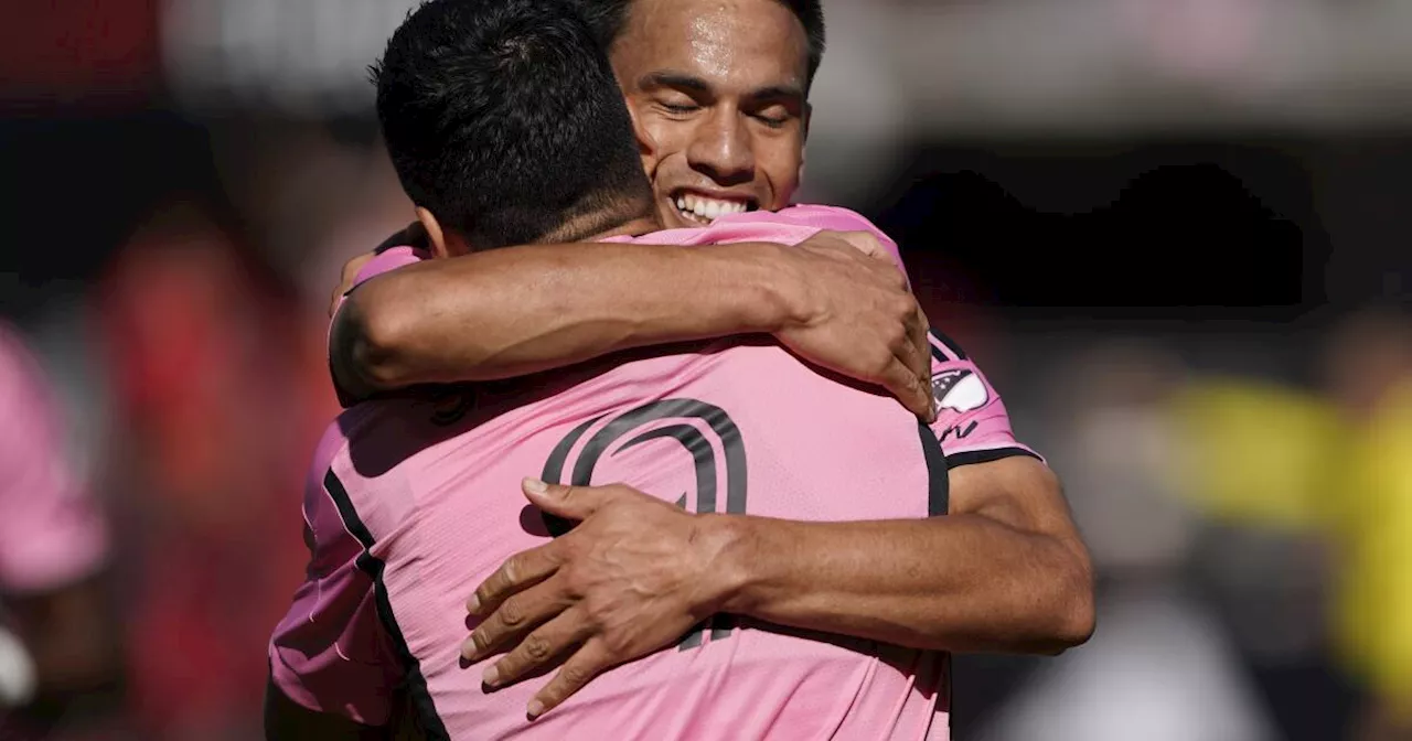 El doblete de Luis Suárez en el segundo tiempo lleva a Inter Miami a triunfo 3-1 ante DC United