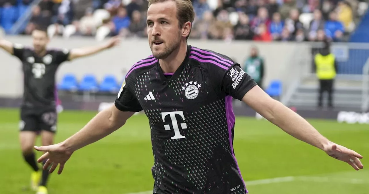 Kane bate récords goleadores en paliza del Bayern Múnich ante Darmstadt en la Bundesliga