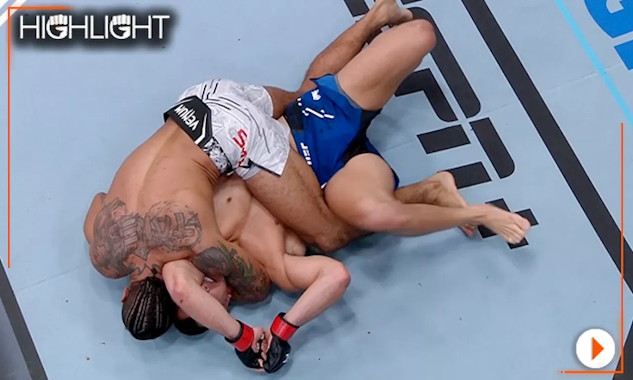 UFC Fight Night 239 Highlight Video: Mike Davis Arm-Triangle Chokes Natan Levy