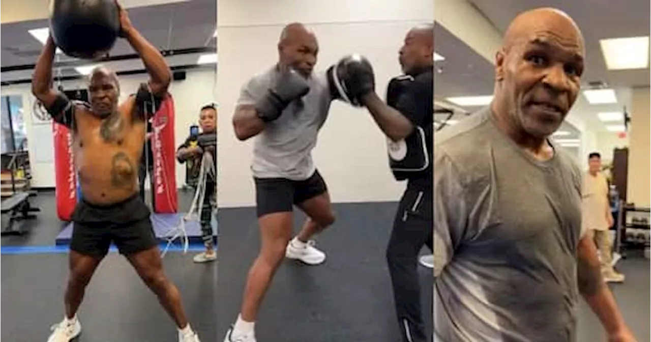 Tyson sfida Paul, che allenamento per Iron Mike. VIDEO