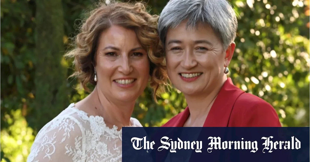 Penny Wong ties knot with long-time partner Sophie Allouache