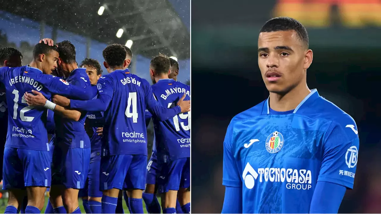 Getafe close to making unwanted La Liga history this season that Mason Greenwood has contributed to