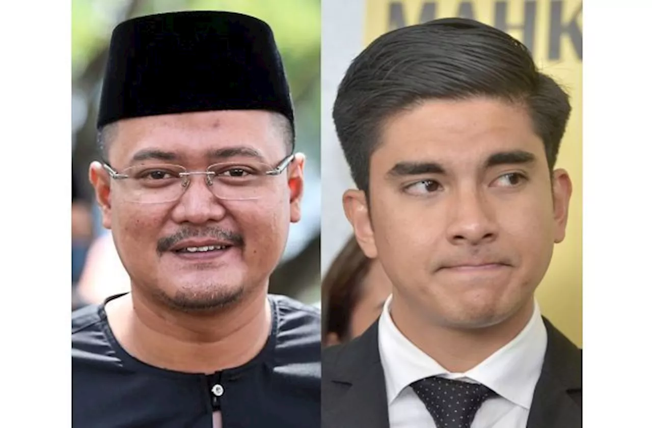 Stop acting like a hero, Umno Youth deputy chief tells Syed Saddiq