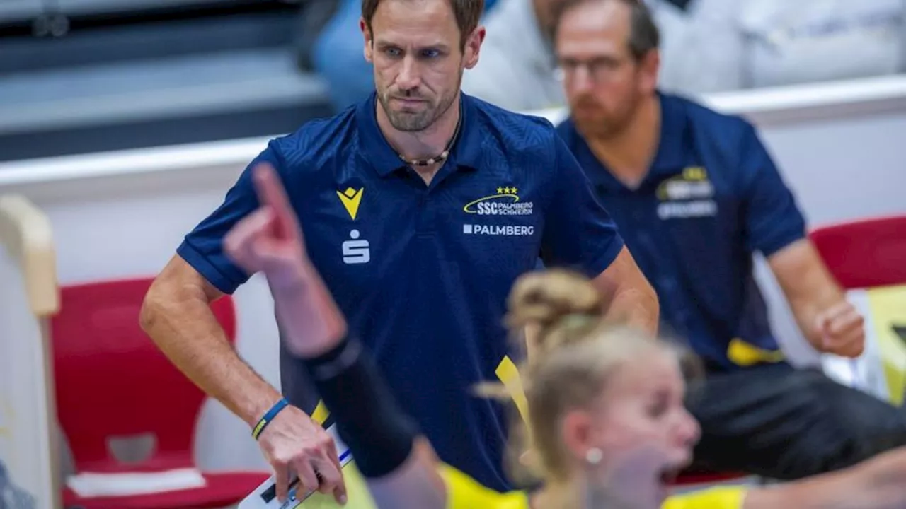 Volleyball: SSC Palmberg Schwerin zittert sich in Suhl zu Platz eins