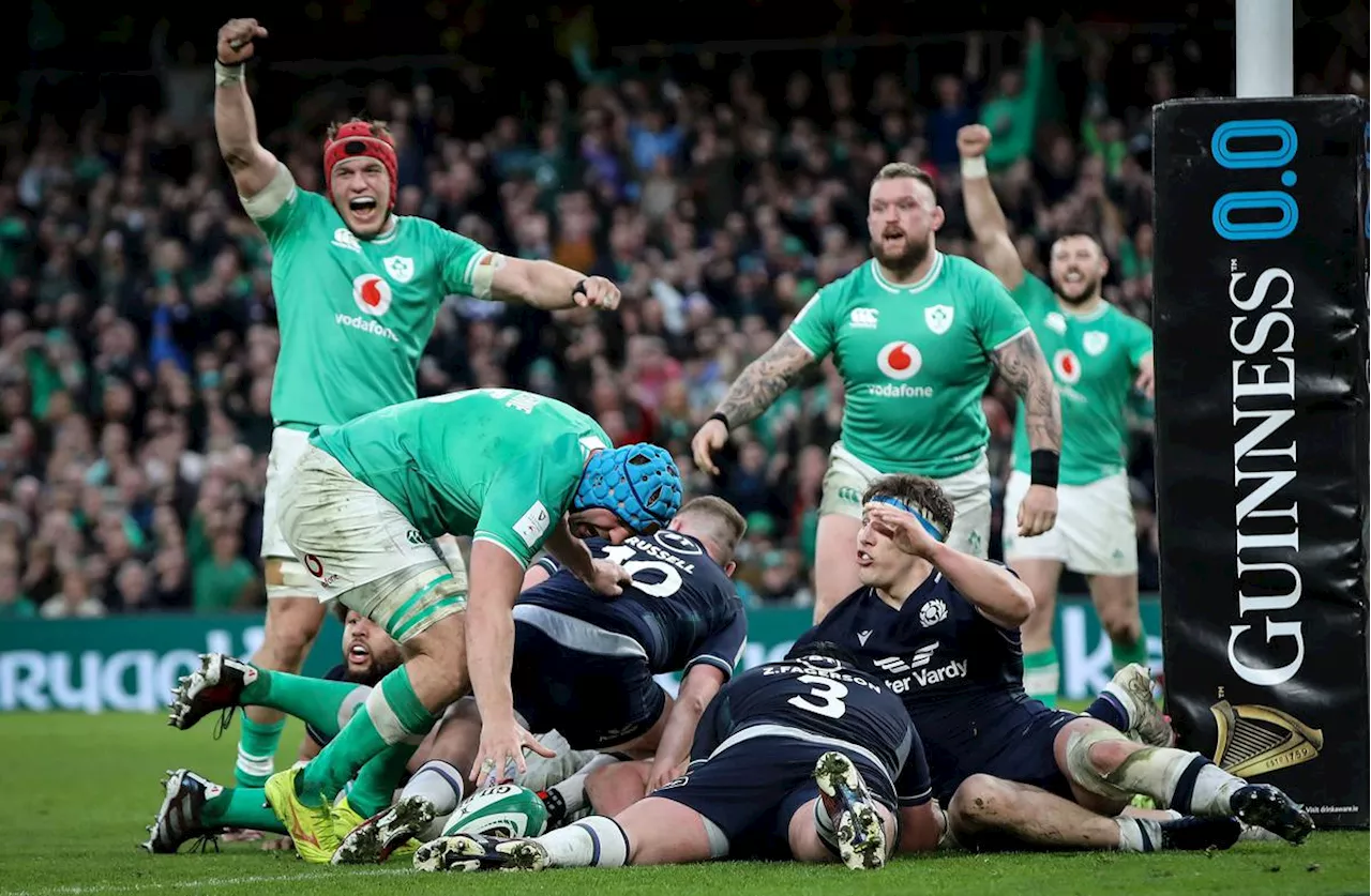 Tournoi des Six Nations : avec sa victoire contre l’Écosse, l’Irlande remporte le trophée