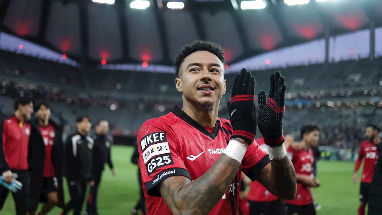 Former Manchester United star Jesse Lingard takes part in Liverpool-style tradition for FC Seoul...