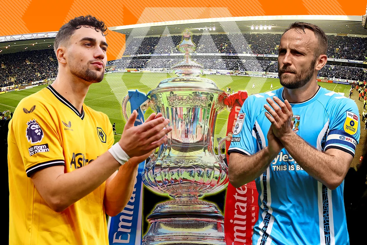 Wolves vs Coventry LIVE commentary: Wembley awaits winner of Midlands derby in FA Cup quarter-final...