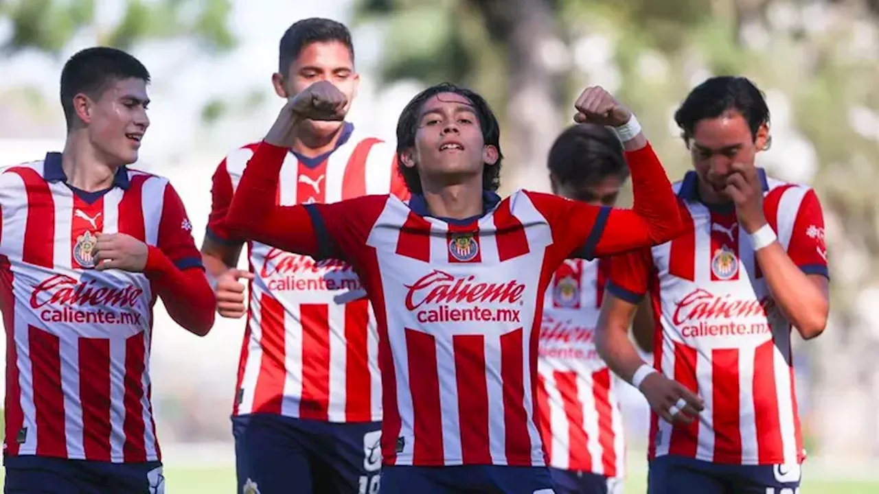 Chivas vence al América en el Clásico Nacional de categoría Sub 23