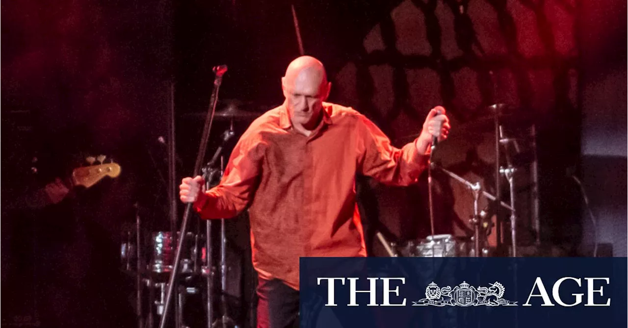 Still burning: Peter Garrett’s well-oiled solo show amps up the passion