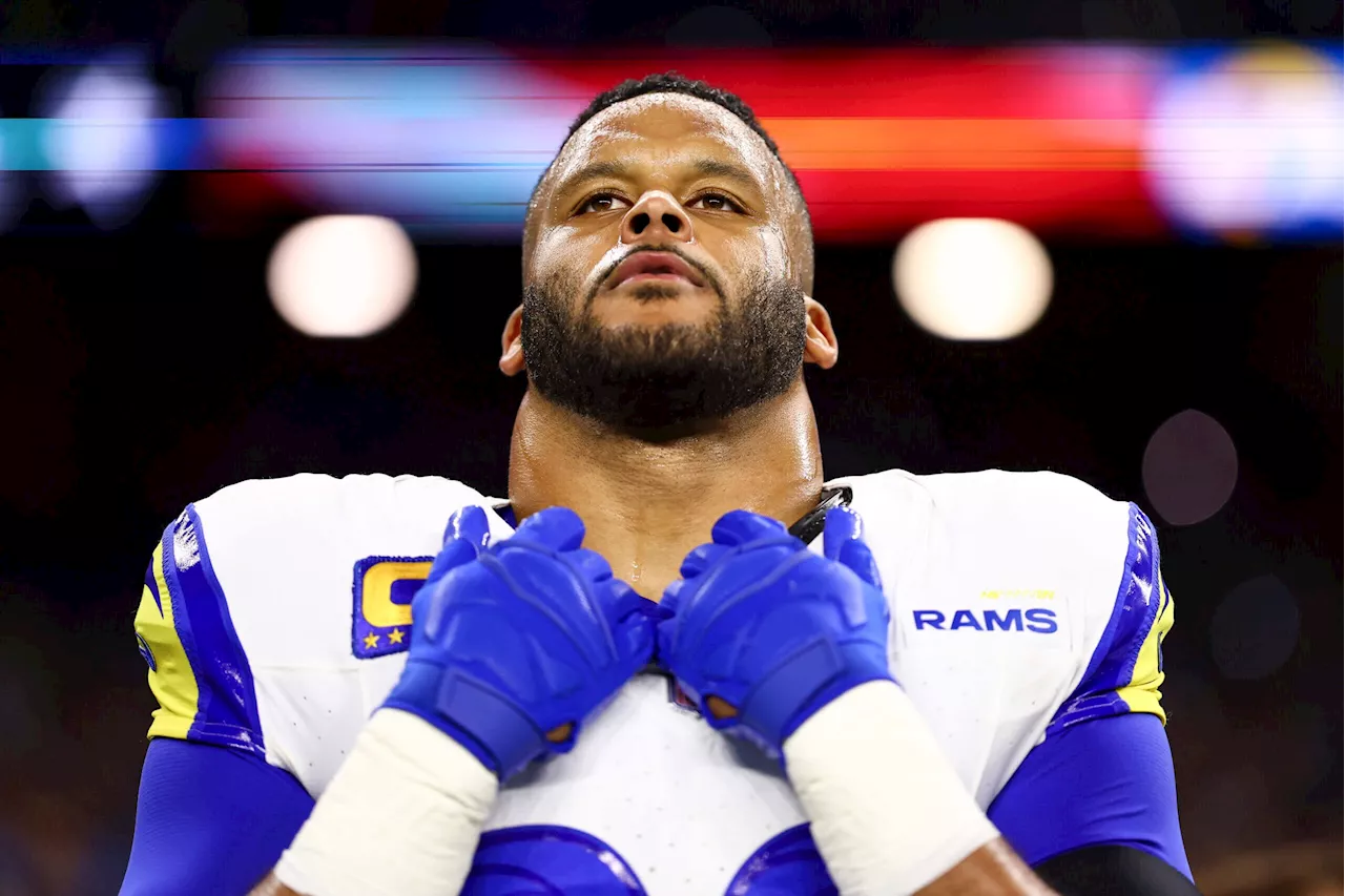 Rams’ future Hall of Fame DT Aaron Donald retires after 10 seasons