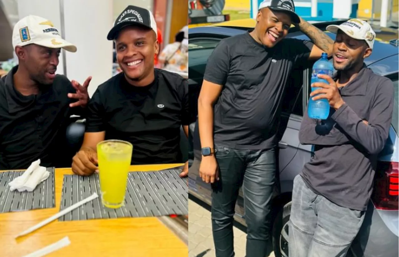 ‘Overcoming his fears’: DJ Karri takes Lerato Chabangu out for lunch [photos]