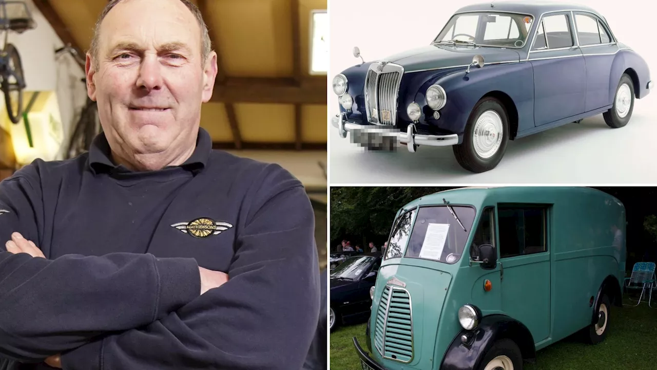 Bangers & Cash host Derek Mathewson reveals classic car collection – including ‘everyday runaround’ Aston M...