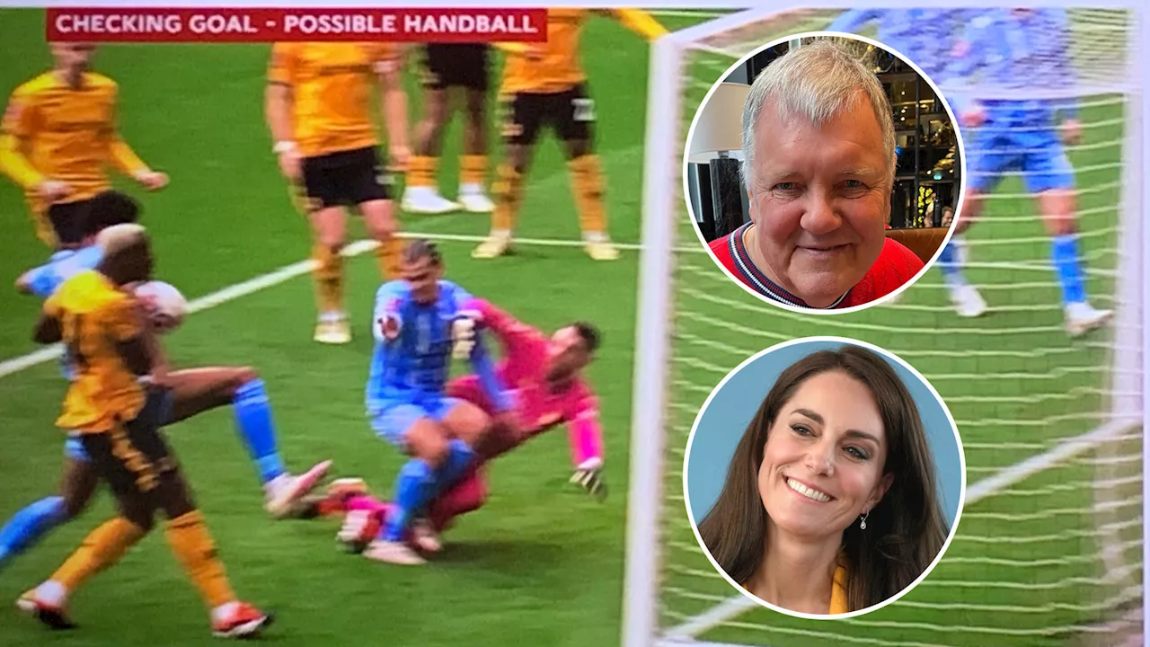 ITV commentator Clive Tyldesley makes cruel dig at recovering Princess Kate during FA Cup clash after...