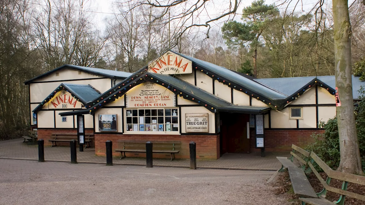 The 102-year-old woodland cinema where you can rent an entire screening room for £8pp...