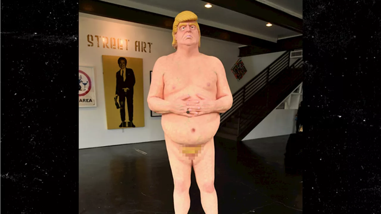 Zak Bagans Explains Why He Paid $28k for Naked Donald Trump Statue