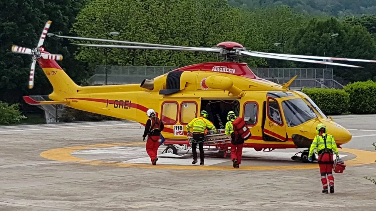 Elicottero del 118 si schianta in montagna: equipaggio illeso