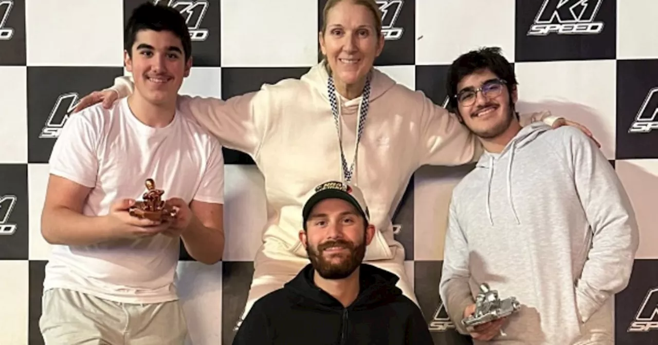 Celine Dion Shares New Pic With Her Sons on Stiff Person Syndrome Awareness Day