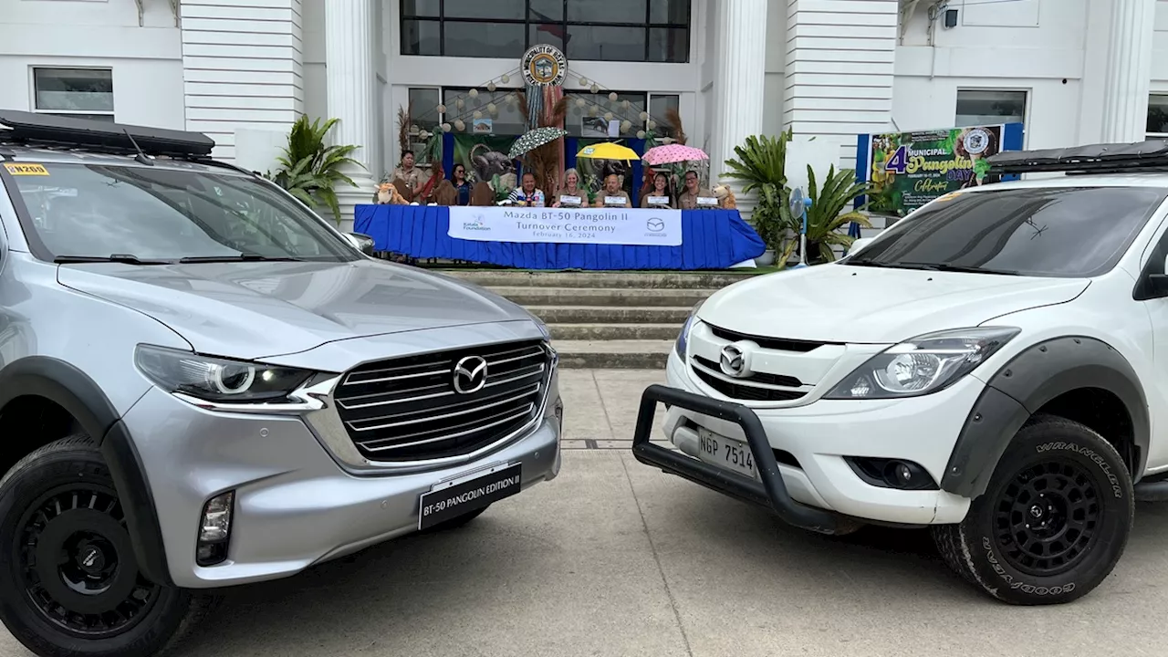 Mazda Philippines turns over a new BT-50 Pangolin Edition for a good cause