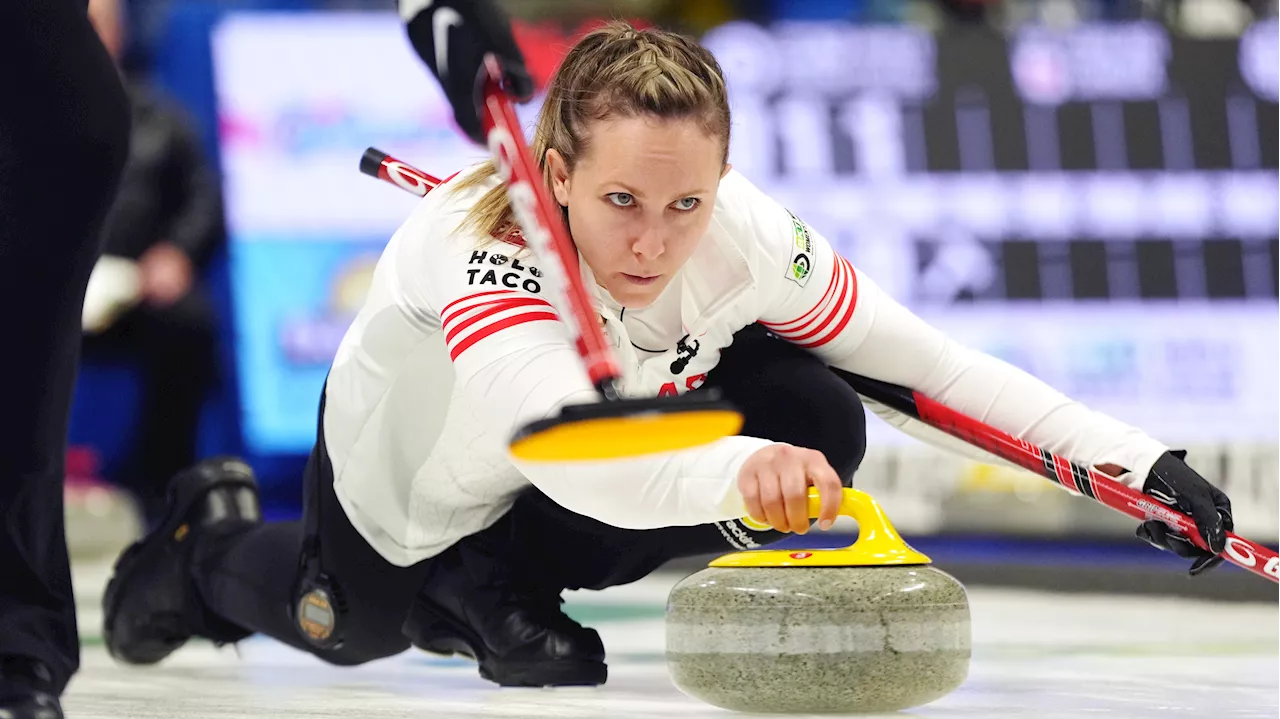 Canadian skip Homan opens world women's curling championship on winning note