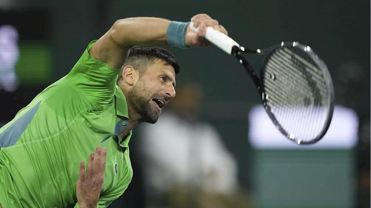 Djokovic withdraws from the Miami Open