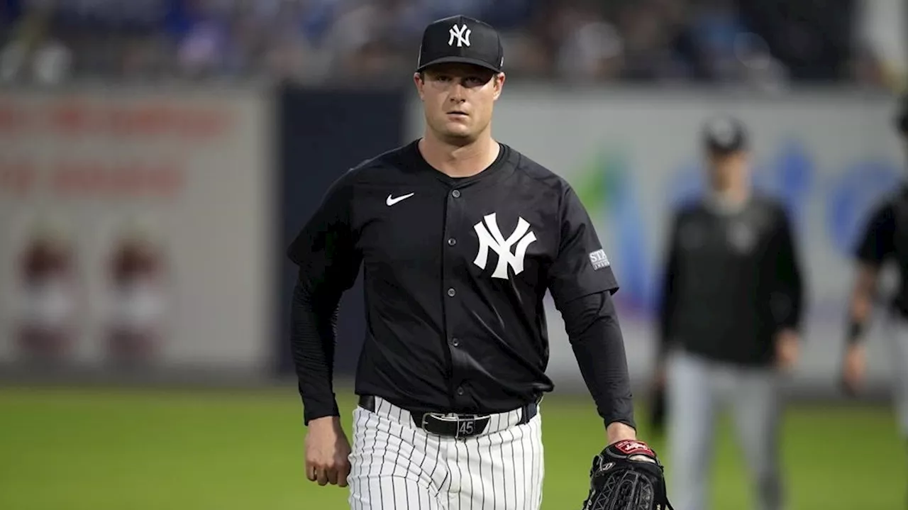 Yankees' Cole (elbow) won't throw for 3-4 weeks