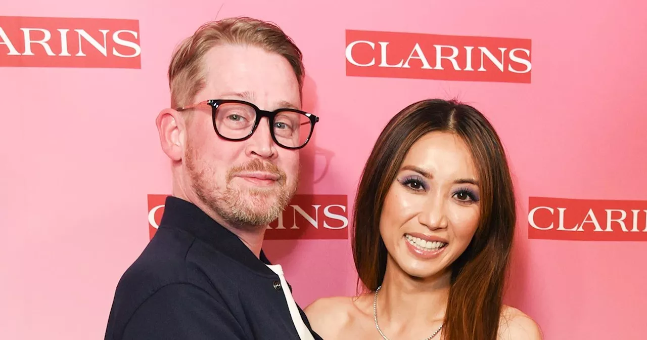 Macaulay Culkin and Brenda Song Cuddle on Red Carpet Date Night