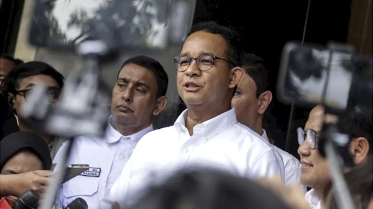 Anies Belum Kepikiran Maju di Pilgub Jakarta: Masih Konsentrasi Pilpres