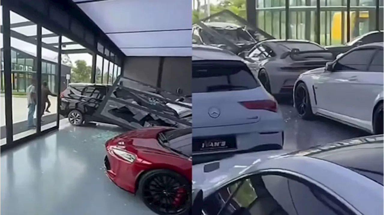 Segini Harga Mobil Porsche 911 GT3 yang Ditabrak Mitsubishi Xpander di Showroom PIK 2