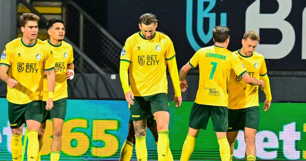 Passievol spelend Fortuna Sittard legt zwak PEC Zwolle op de knieën