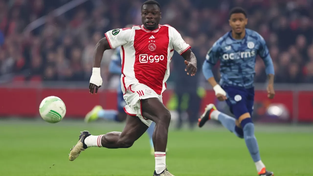 Brian Brobbey keert terug in de spits bij Ajax voor duel met Aston Villa