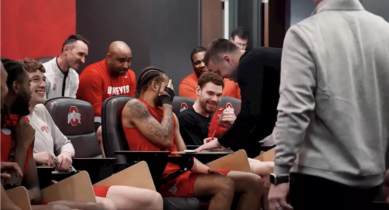 Watch Jake Diebler Officially Become Ohio State’s New Basketball Coach in Meeting with Players