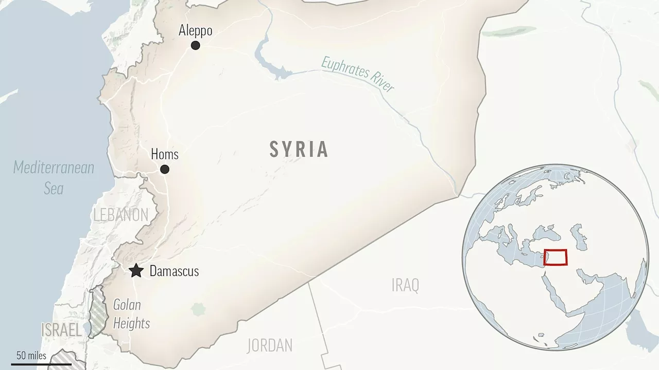 Israel strikes several sites in Syria, Damascus says