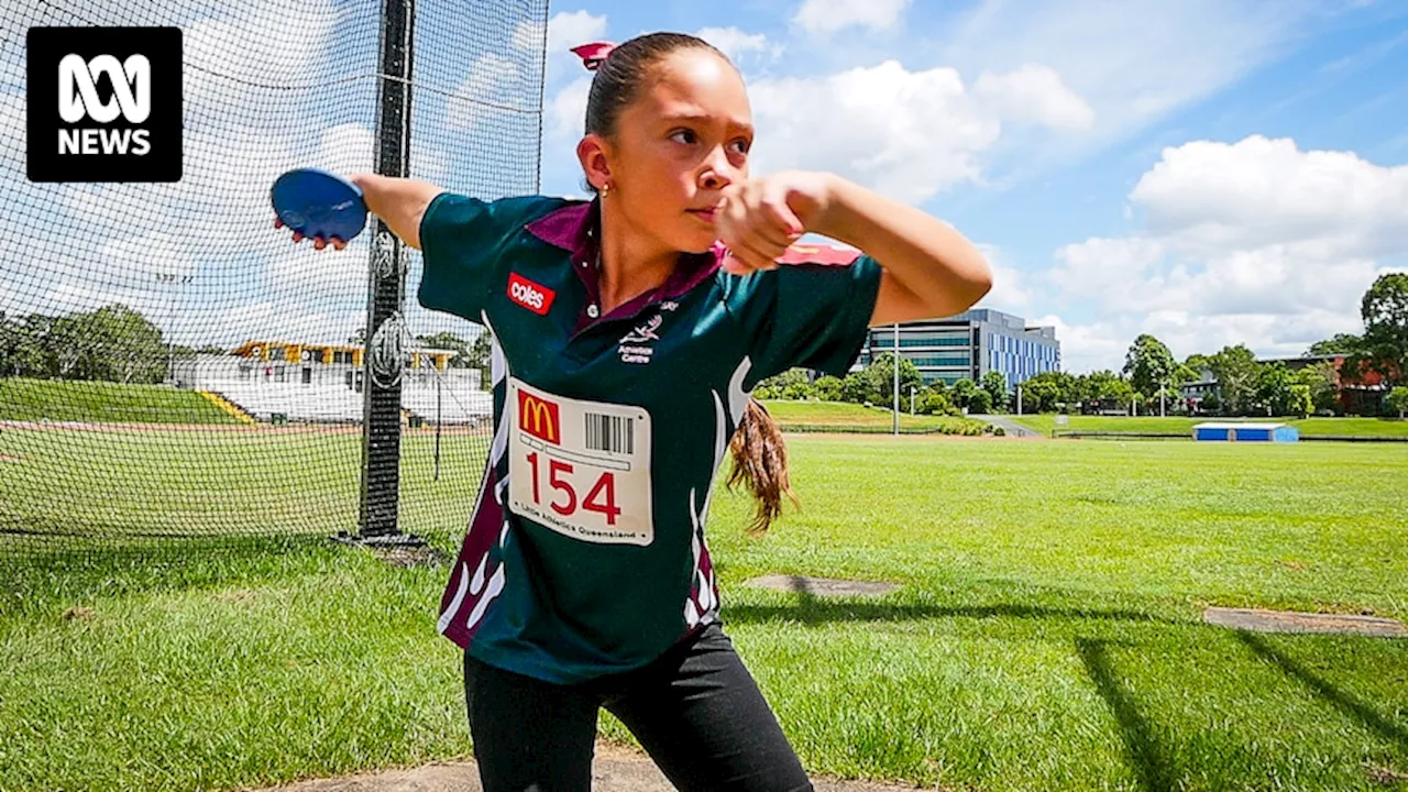 Bella Sansom breaks discus, shot-put records in debut season with Deception Bay Athletics Club