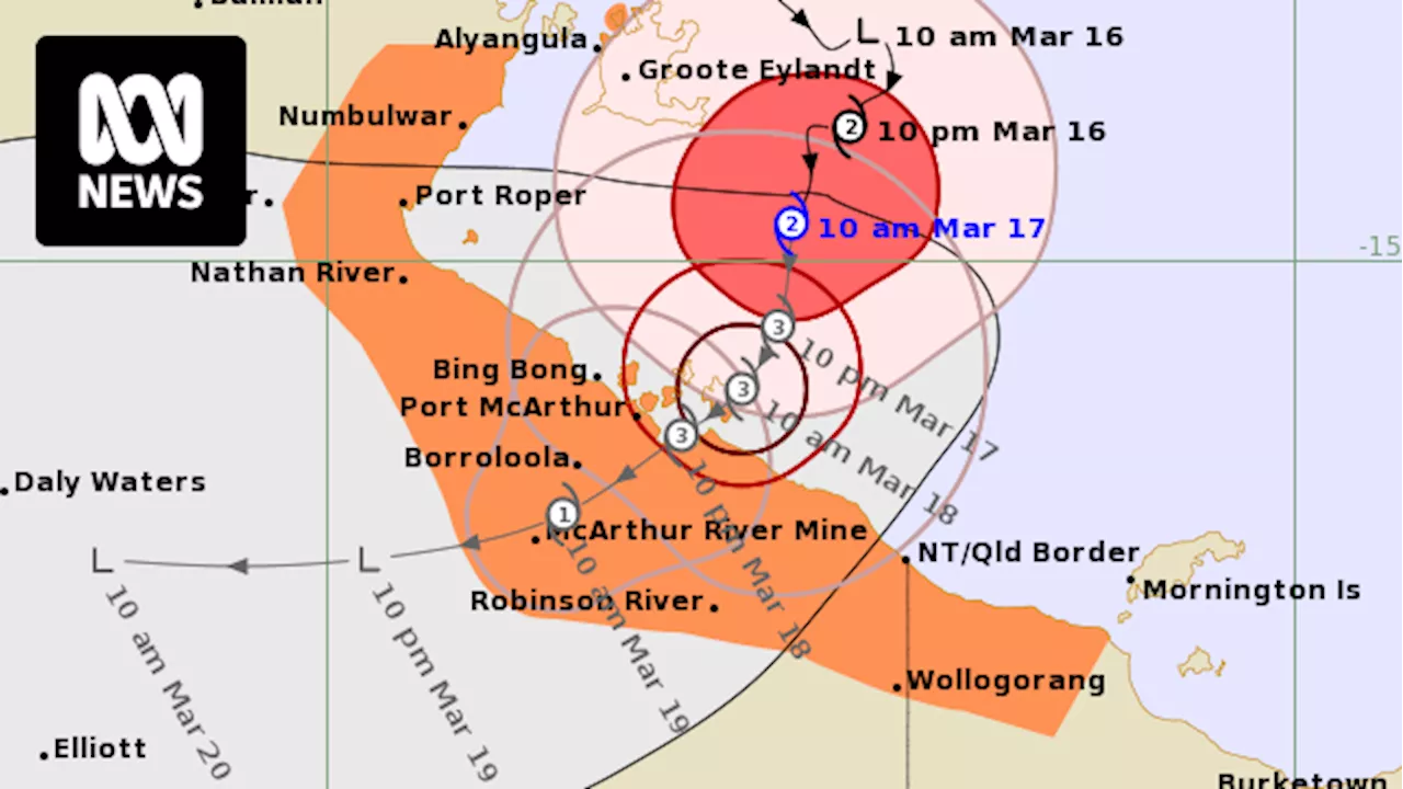 Tropical Cyclone Megan expected to intensify into category 3 system on Sunday evening