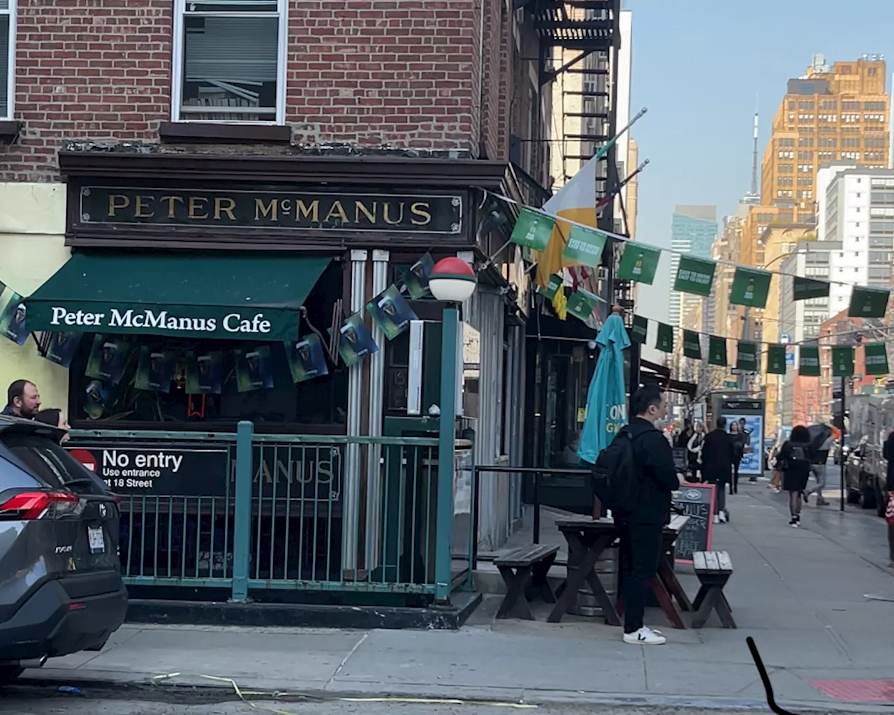 Step inside the Peter McManus Cafe, and a piece of New York Irish American history