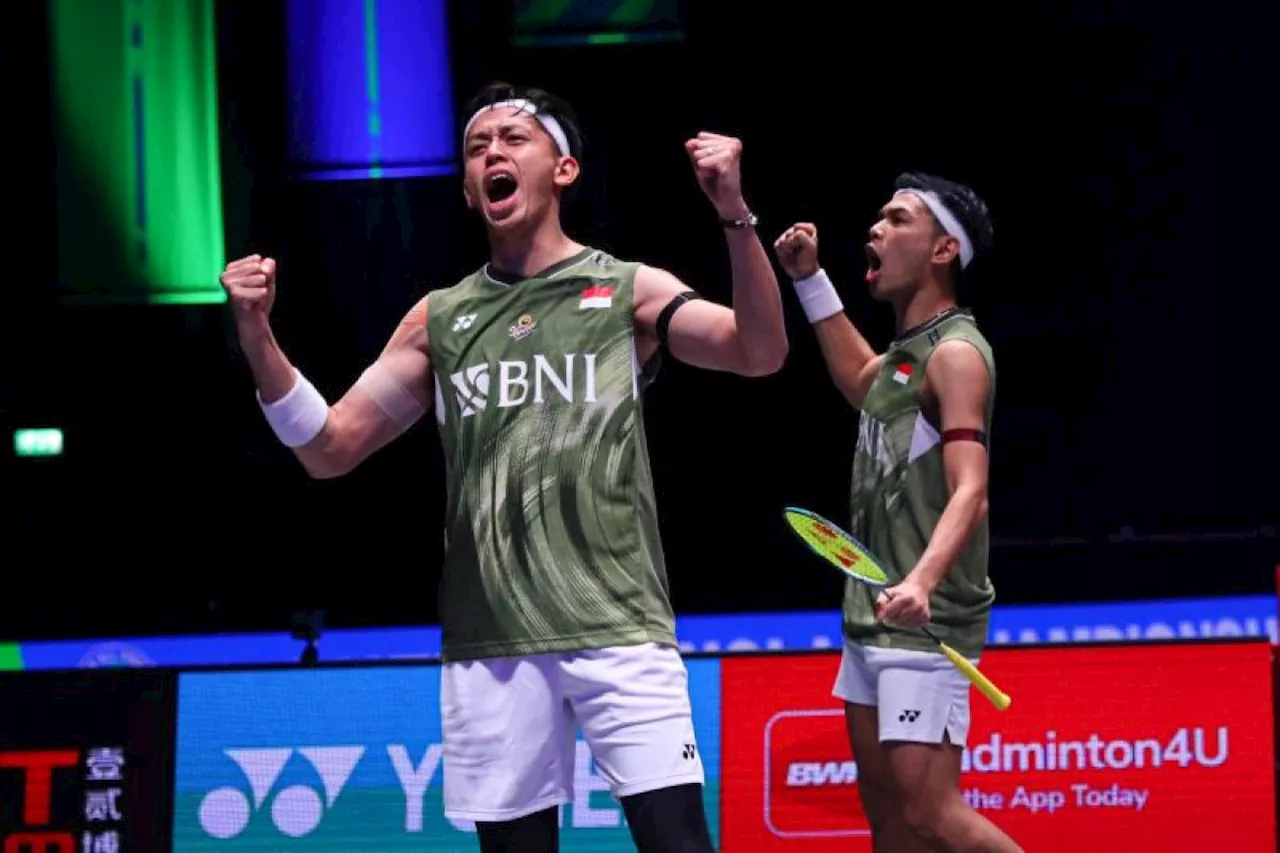 Ganda Putra Indonesia Pertahankan Gelar Juara All England Open