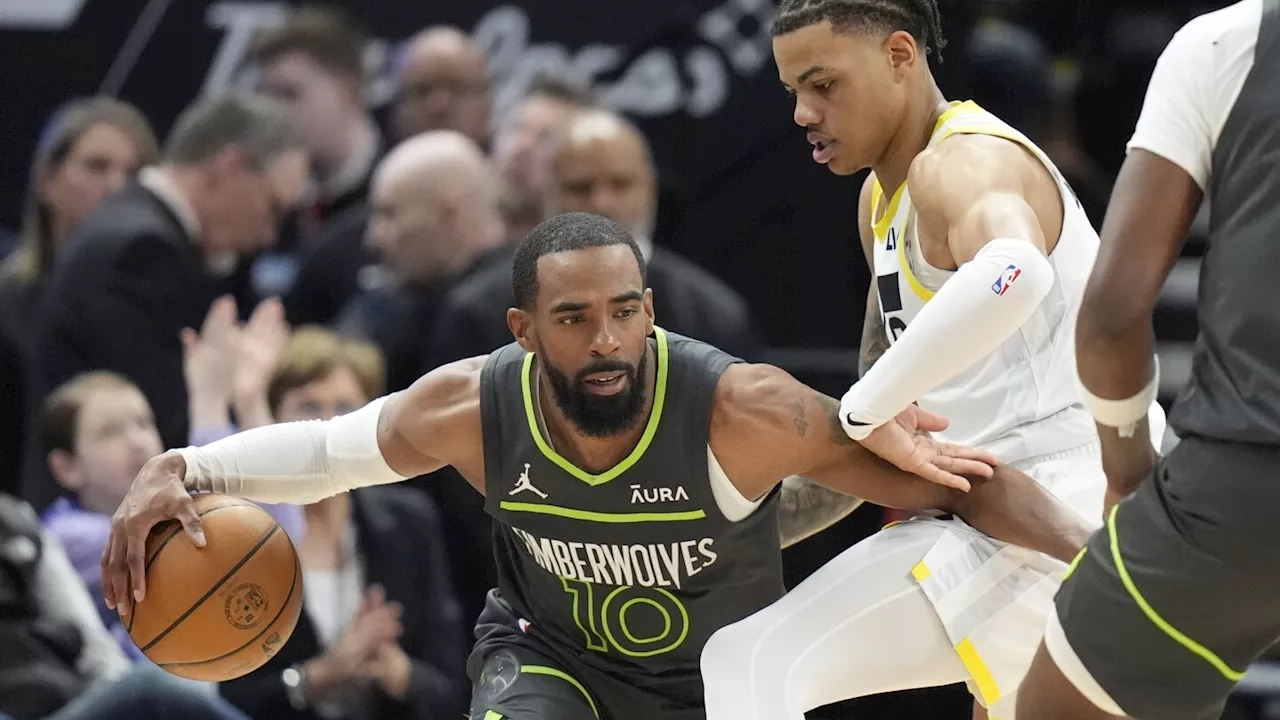 Edwards scores 31 and Conley tallies 25 in his return to Utah to help Timberwolves top Jazz