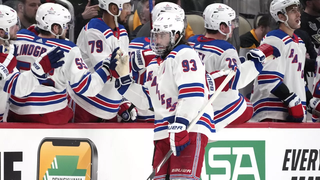 Rangers beat struggling Penguins 7-4