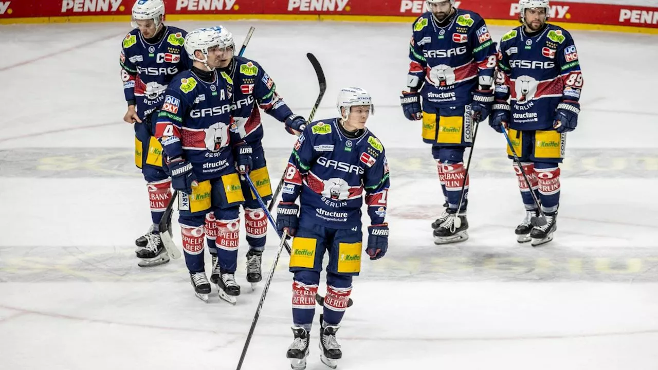 1:7 gegen Mannheim: Eisbären Berlin verpatzen Playoff-Start