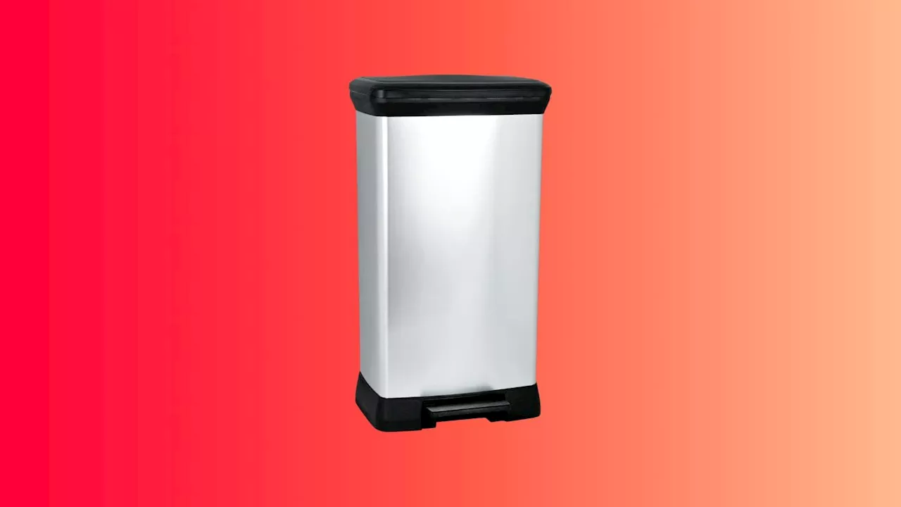 Cette poubelle à pédale vous est proposée à prix réduit chez Amazon, une aubaine !