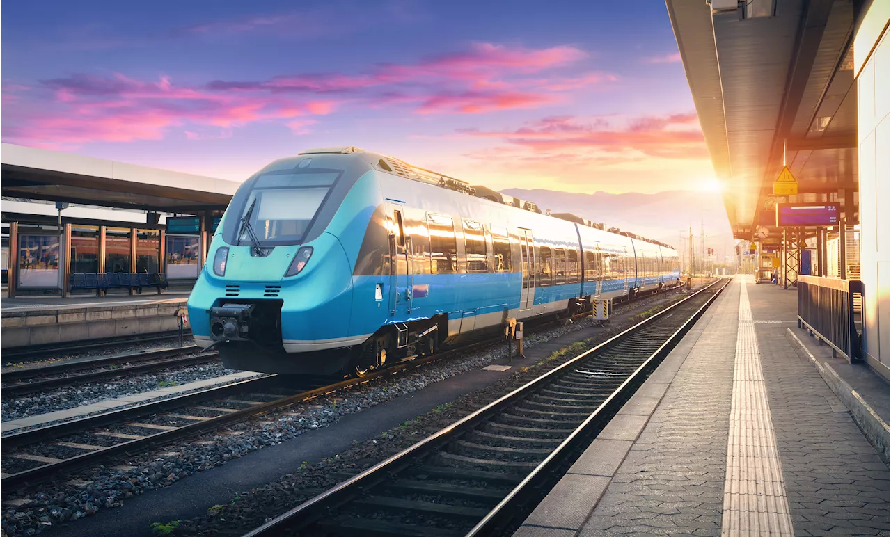 Watch the first-ever magnetic levitation test on regular train tracks