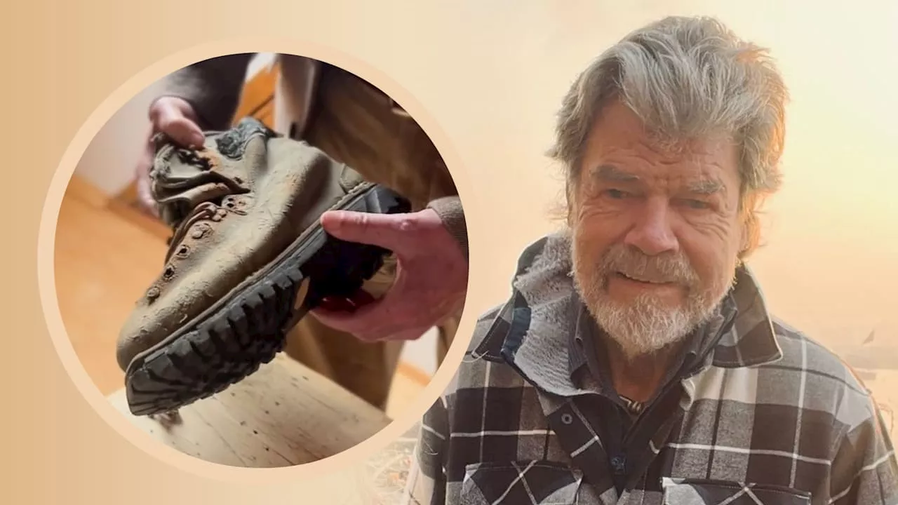 53 Jahre nach Unglück: Reinhold Messner erhält Schuh des toten Bruders