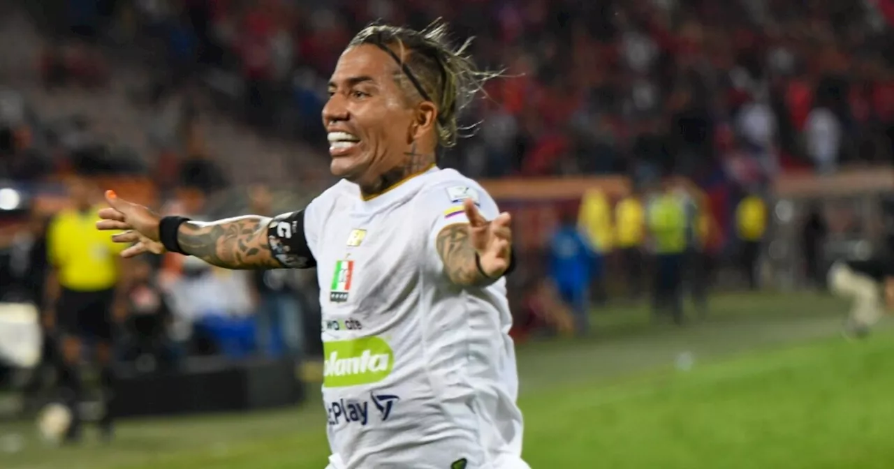 Once caldas venció a DIM con impresionante gol de Dayro Moreno